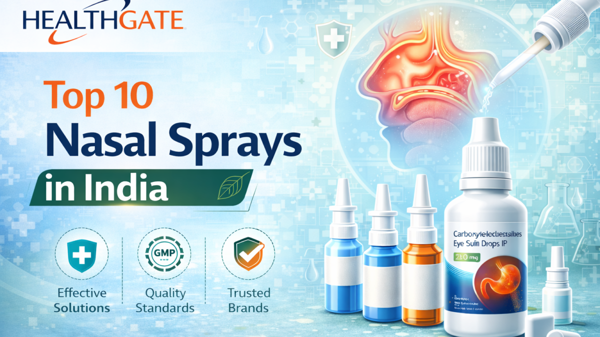 Top 10 Nasal Sprays in India