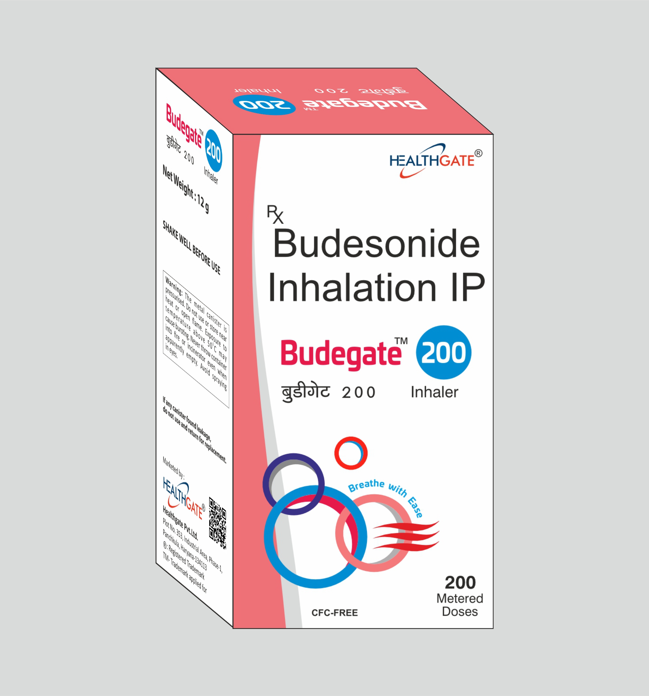 BUDEGATE 200 INHALER