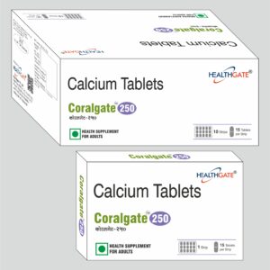 Calcium Carbonate 250 mg Tablets