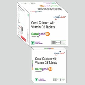 Calcium Carbonate 500 mg + Vitamin D3 400mg Tablets