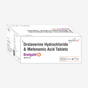 Drotaverine 80 mg + Mefenamic Acid 250 mg Tablets