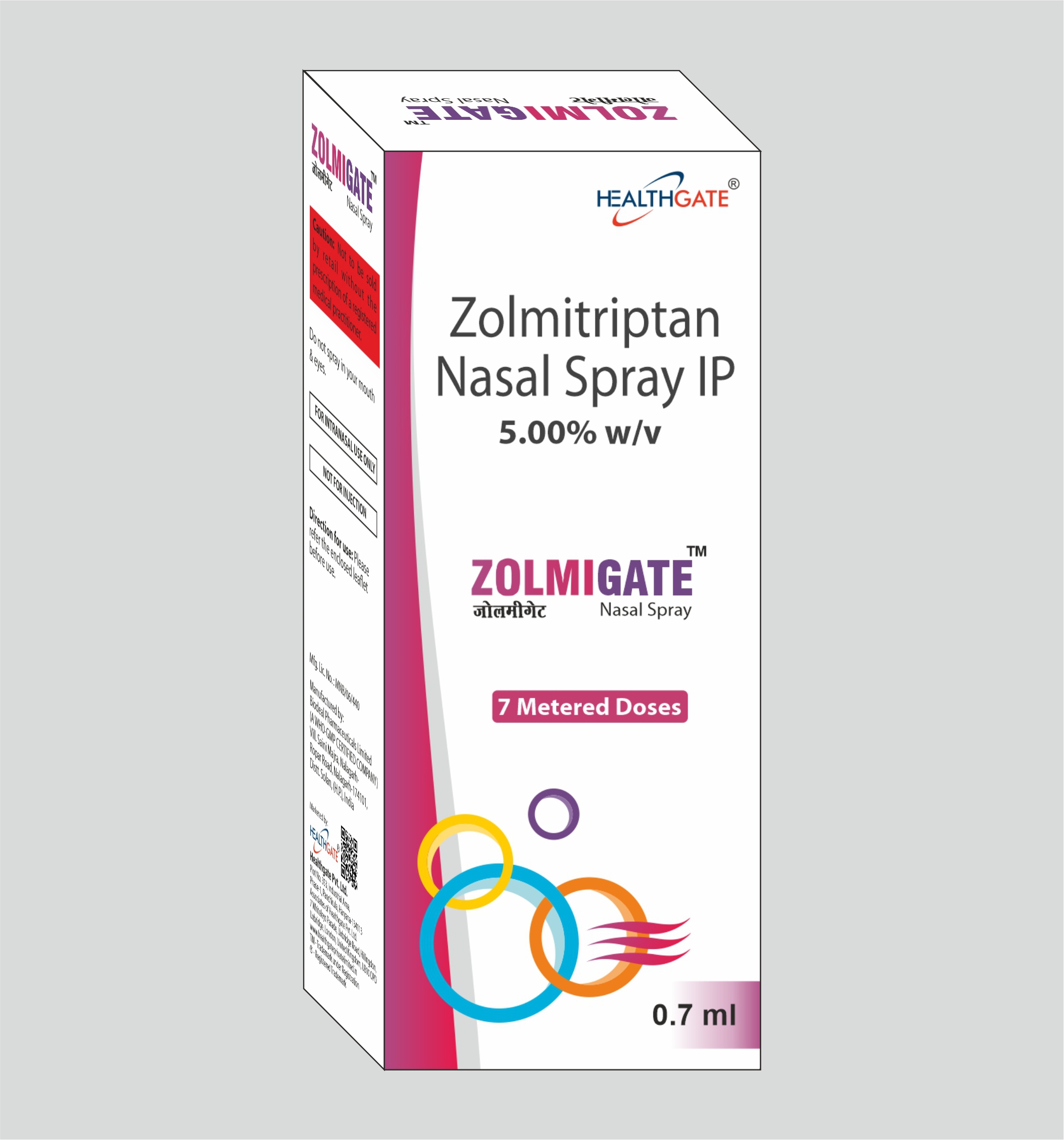 ZOLMIGATE ™ Nasal Spray