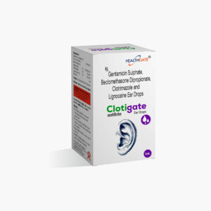 Gentamicin Sulphate + Beclomethasone Dipropionate + Clotrimazole + Lignocaine HCl Ear Drops