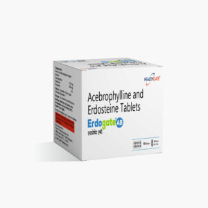 Acebrophylline 100 mg + Erdosteine 300 mg Tablets