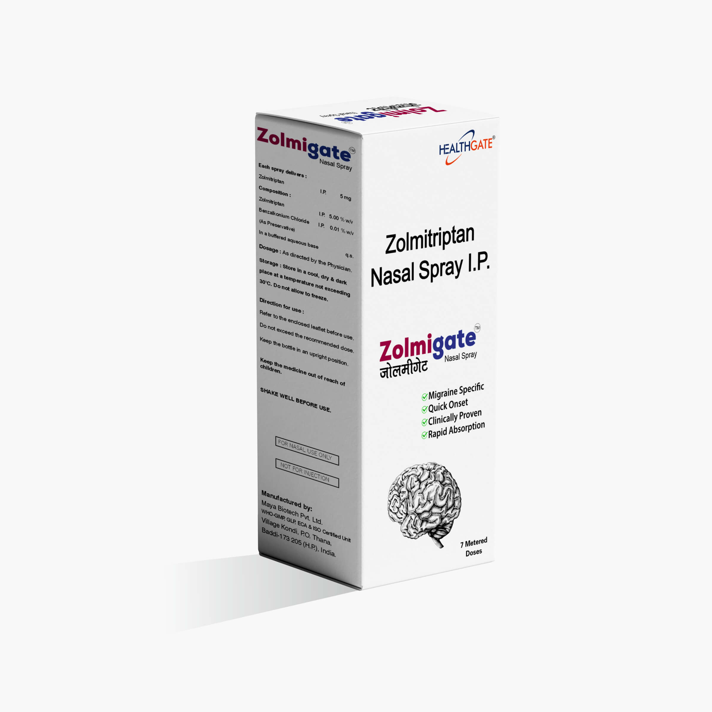 ZOLMIGATE NASAL SPRAY