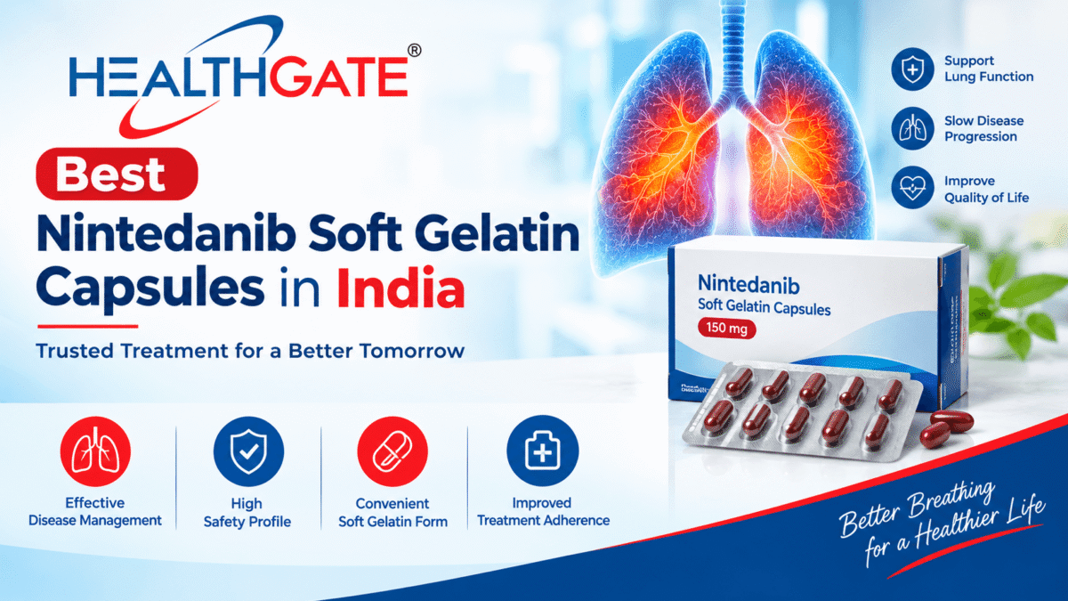 Best Nintedanib Soft Gelatin Capsules in India