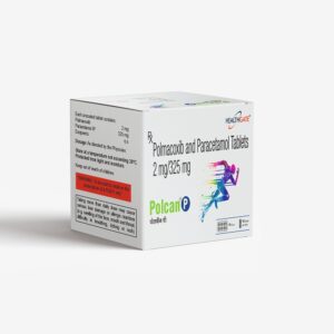 Polmacoxib 2 mg + Paracetamol 325 mg Tablets